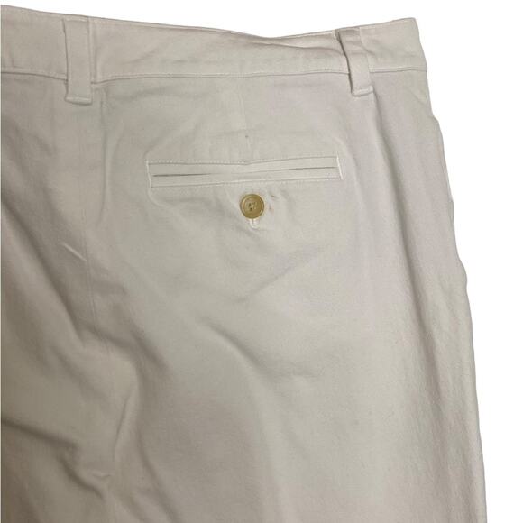 Lauren Ralph Lauren Adelle Style White Denim Pants Size 10 - Picture 4 of 6